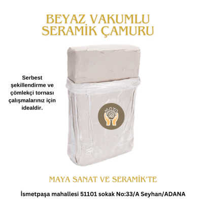 Beyaz vakumlu seramik çamuru
